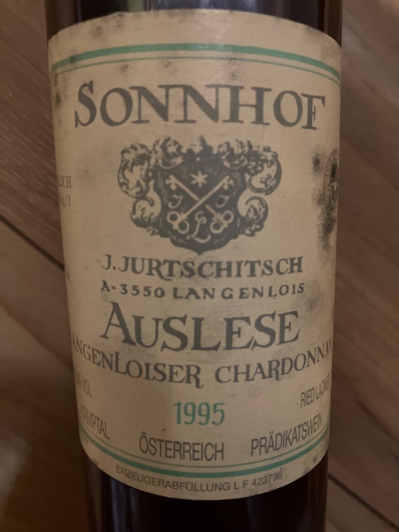 Jurtschitsch Auslese Langenloiser Chardo（お酒）の商品画像 - 査定依頼日：2025年9月16日 - 最高査定価格：10円
