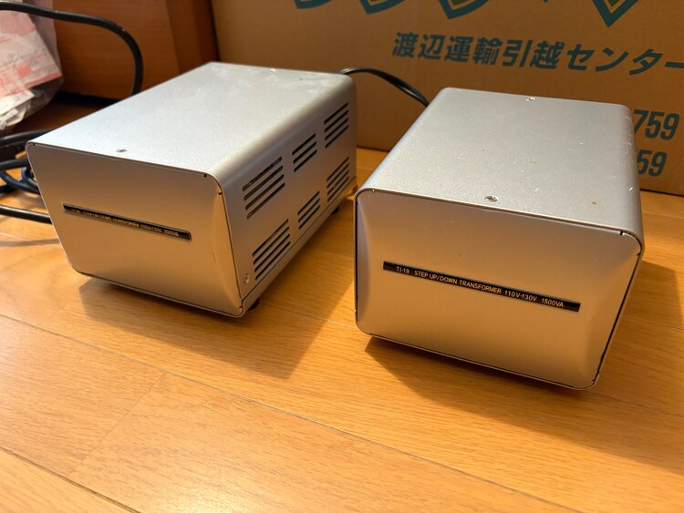 家庭用変圧器（家電）の商品画像 - 査定依頼日：2025年3月23日 - 最高査定価格：5,000円