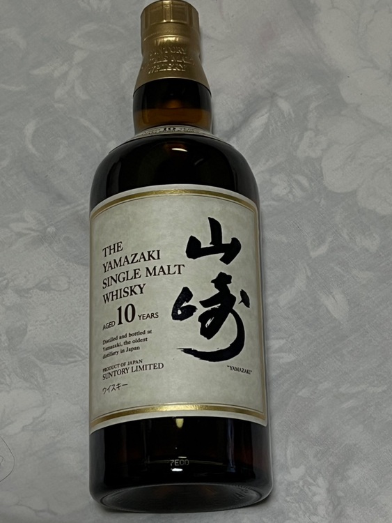 山崎10年（お酒）の商品画像 - 査定依頼日：2025年11月1日 - 最高査定価格：23,000円