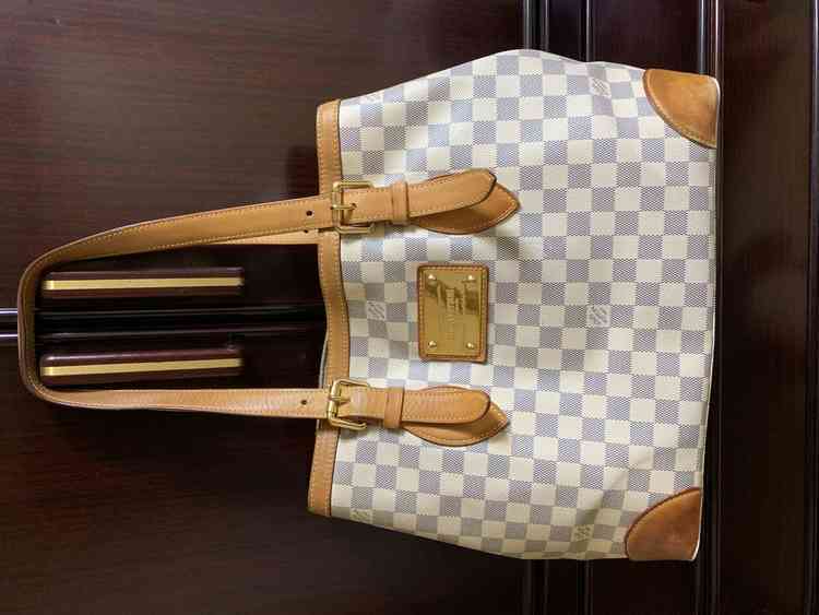 ヴィトン ダミエアズール ハムステッド（ブランドバッグ）の商品画像 - 査定依頼日：2019年7月16日 - 最高査定価格：50,000円