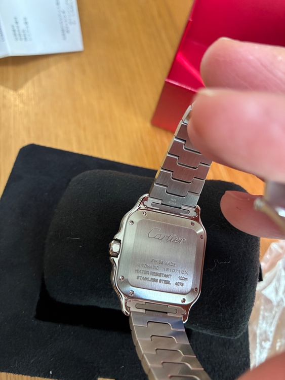 カルティエ サントス WSSA002（高級時計）の商品画像 - 査定依頼日：2026年3月14日 - 最高査定価格：1,050,000円