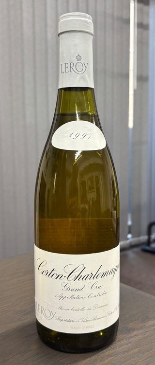 ドメーヌ　ルロワ　コルトン・シャルルマーニュ1997（お酒）の商品画像 - 査定依頼日：2025年8月18日 - 最高査定価格：165,000円