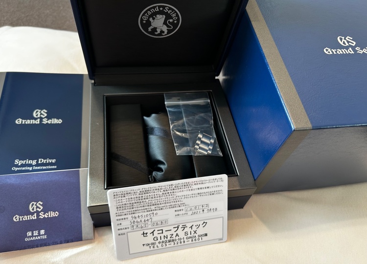 SBGA 447（高級時計）の商品画像 - 査定依頼日：2026年3月5日 - 最高査定価格：100,000円