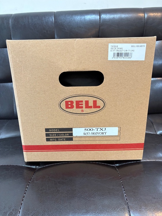 新品未使用品BELL 500-TXJ ジェットヘルメット　Sサイズ　アイボリー（バイク用品）の商品画像 - 査定依頼日：2025年11月7日 - 最高査定価格：15,000円