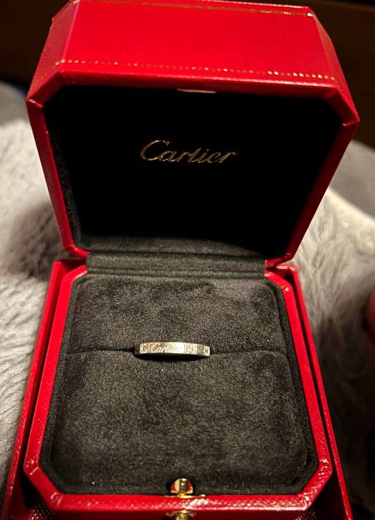 カルティエ　ラニエール　ハーフダイヤリング（宝石）の商品画像 - 査定依頼日：2023年9月19日 - 最高査定価格：120,000円