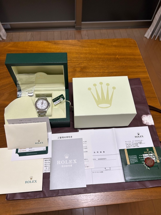 ロレックス エクスプローラー 1657（高級時計）の商品画像 - 査定依頼日：2025年12月8日 - 最高査定価格：1,350,000円