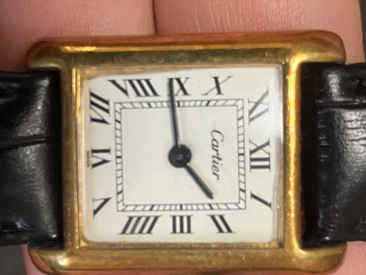 カルティエタンク（高級時計）の商品画像 - 査定依頼日：2025年7月27日 - 最高査定価格：80,000円