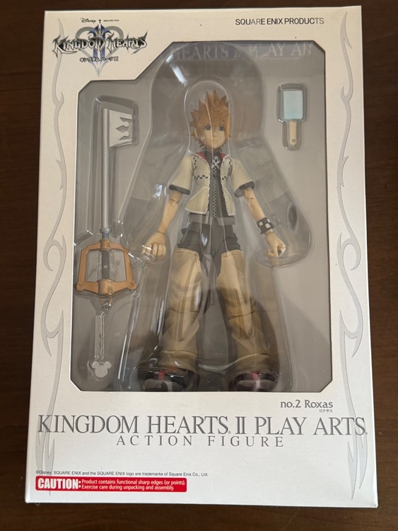 キングダムハーツ2プレイアーツ　ロクサス（フィギュア・プラモデル）の商品画像 - 査定依頼日：2026年2月18日 - 最高査定価格：1,300円
