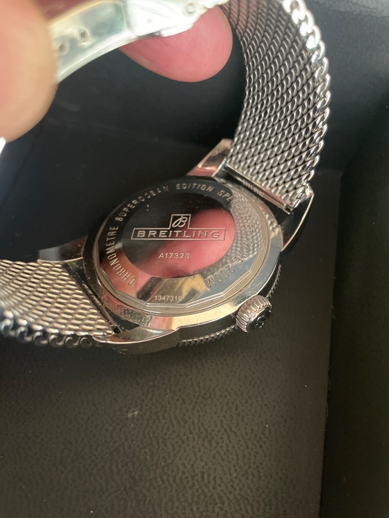 スーパーオーシャンヘリテージ46（高級時計）の商品画像 - 査定依頼日：2026年1月29日 - 最高査定価格：350,000円