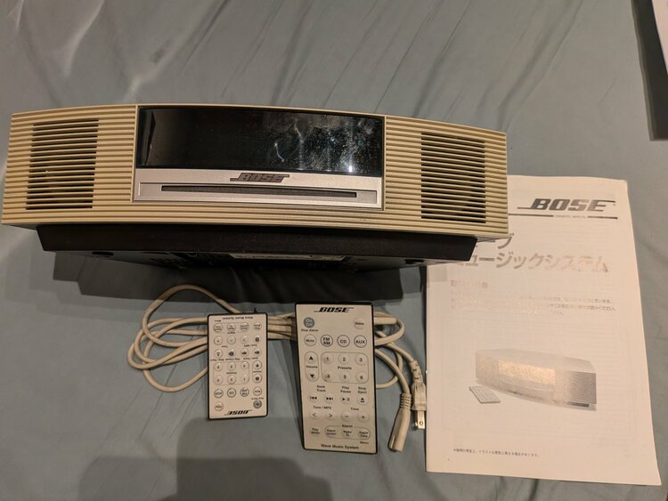 ボーズ　ウェーブミュージックシステム（オーディオ・スピーカー）の商品画像 - 査定依頼日：2026年6月27日 - 最高査定価格：3,000円
