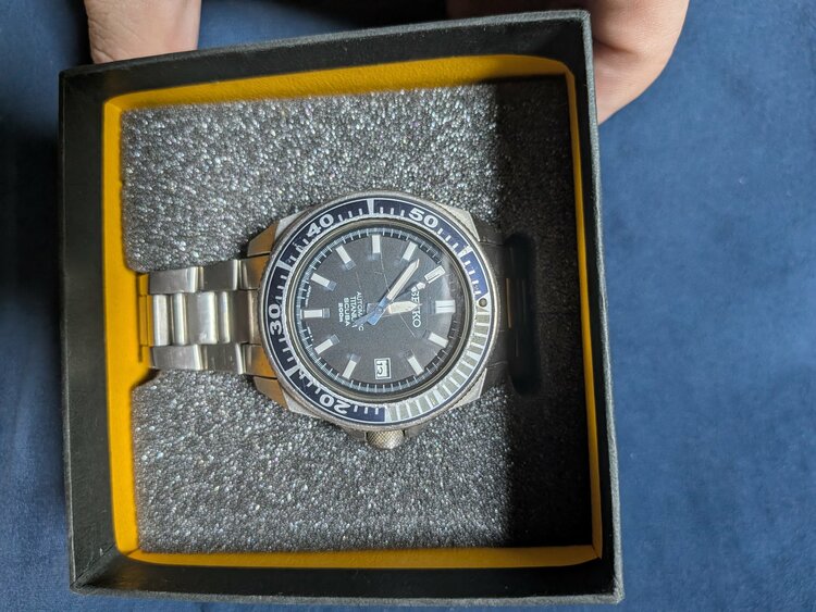 初代ブラックサムライ（高級時計）の商品画像 - 査定依頼日：2026年1月21日 - 最高査定価格：22,000円