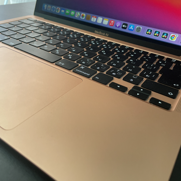 MacBook Air13インチ（PC・タブレット）の商品画像 - 査定依頼日：2021年8月5日 - 最高査定価格：51,300円