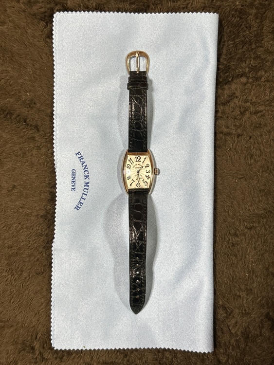 フランクミュラー トノウカーベックス GENEVE SUNSET 1750S（高級時計）の商品画像 - 査定依頼日：2026年3月16日 - 最高査定価格：1,580,000円