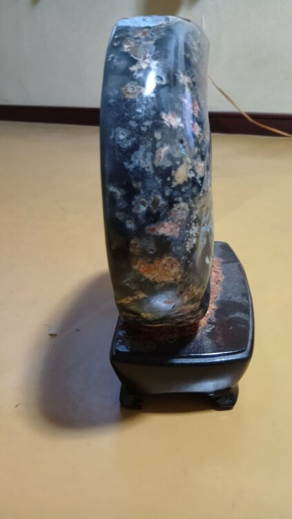 鑑賞石　ブルーメノウ　青銅石（美術品・骨董品）の商品画像 - 査定依頼日：2026年4月26日 - 最高査定価格：100,000円