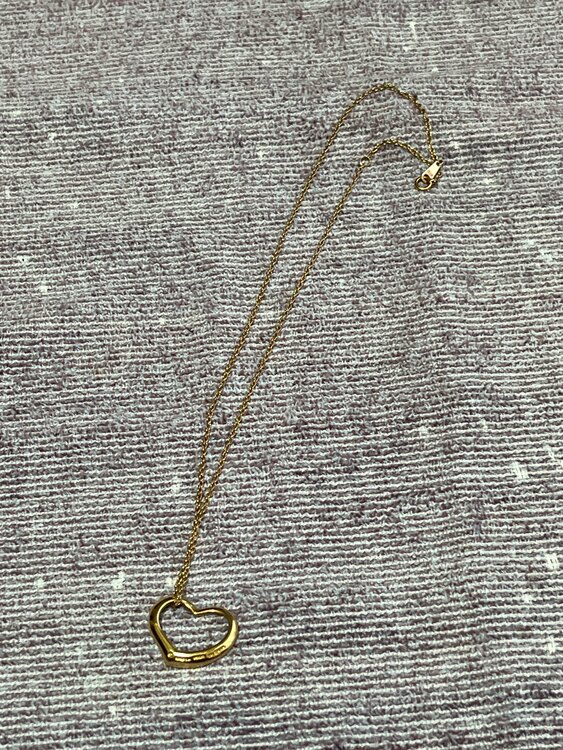 ティファニー　オープンハート（金・貴金属）の商品画像 - 査定依頼日：2024年11月28日 - 最高査定価格：60,000円