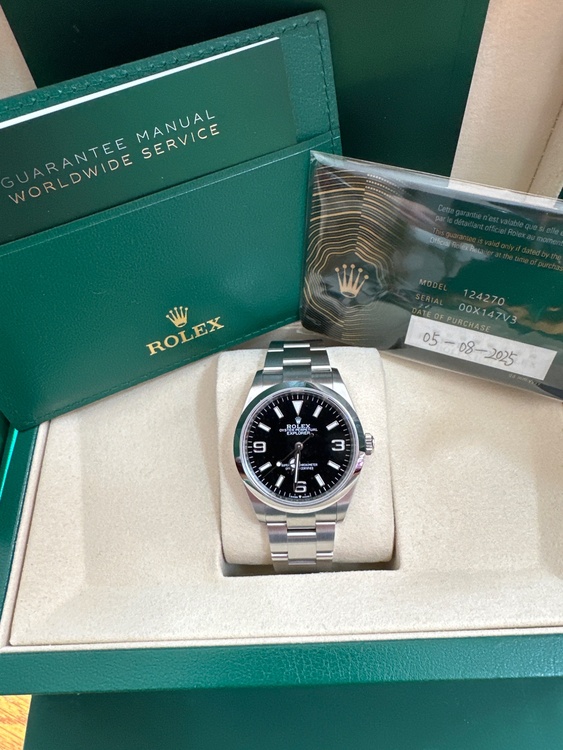 エキスプローラ1（高級時計）の商品画像 - 査定依頼日：2026年2月14日 - 最高査定価格：1,370,000円