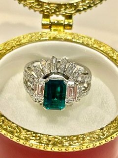 エメラルド・ダイヤモンドリング（宝石）の商品画像 - 査定依頼日：2026年7月19日 - 最高査定価格：70,000円