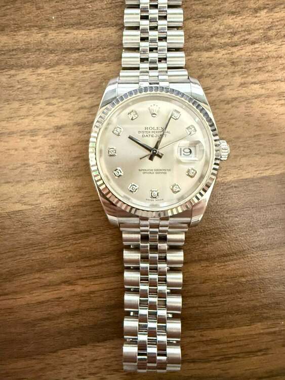 Rolex Datejust 116234（高級時計）の商品画像 - 査定依頼日：2025年5月20日 - 最高査定価格：1,100,000円