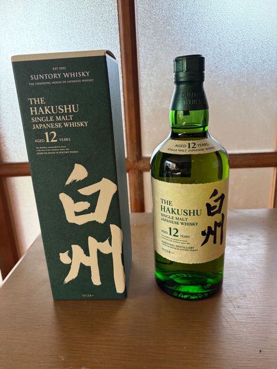 白州12年（お酒）の商品画像 - 査定依頼日：2026年4月15日 - 最高査定価格：19,000円