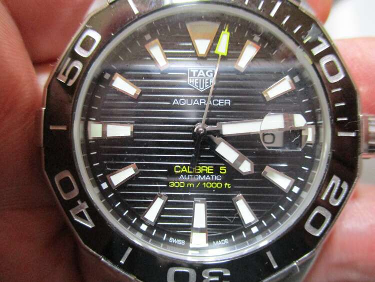 タグホイヤー アクアレーサー （高級時計）の商品画像 - 査定依頼日：2025年4月17日 - 最高査定価格：165,000円