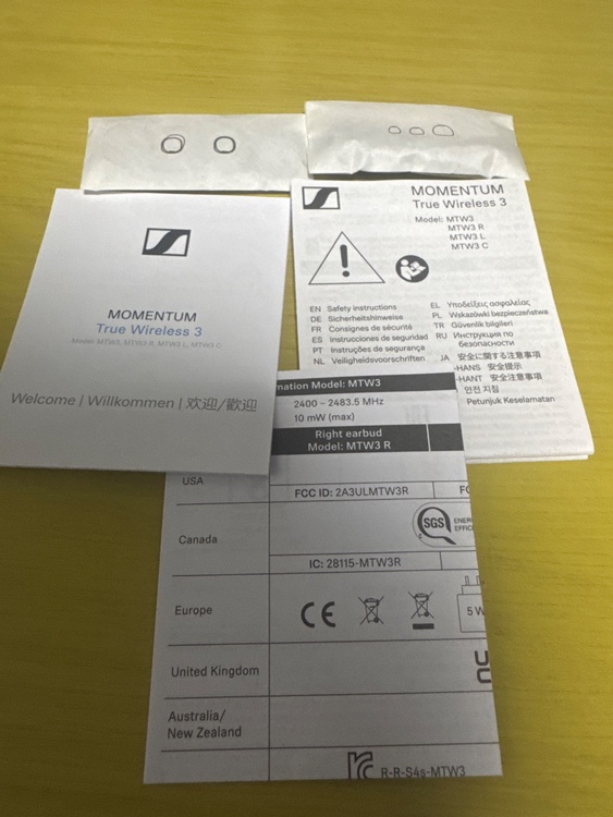 SENNHISER MOMENTUM Ture Wireless3（オーディオ・スピーカー）の商品画像 - 査定依頼日：2026年4月17日 - 最高査定価格：100,000円