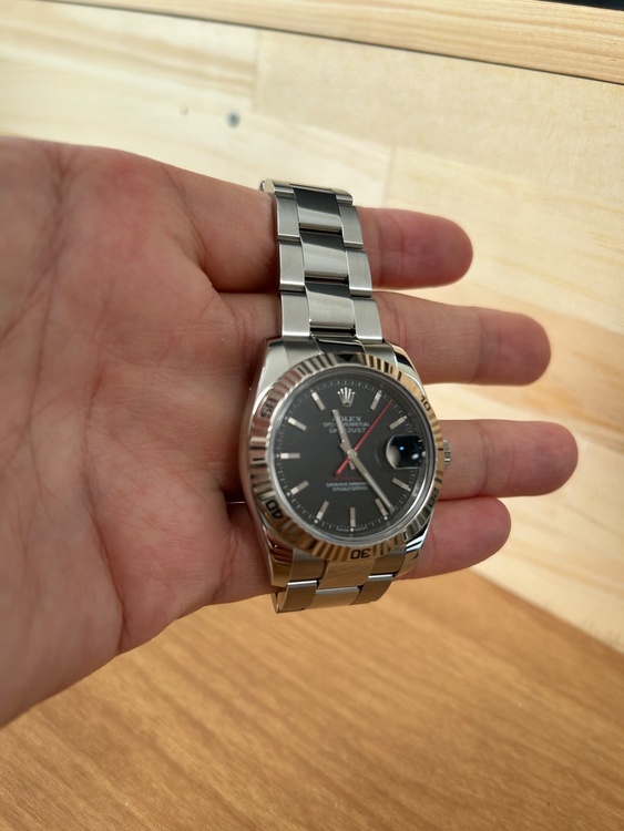 ロレックス デイトジャスト 116264 ターノグラフF552483（高級時計）の商品画像 - 査定依頼日：2025年12月26日 - 最高査定価格：1,020,000円