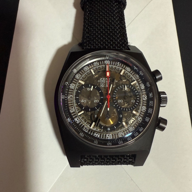 40周年　250本限定モデル　ブラックチタン（高級時計）の商品画像 - 査定依頼日：2025年6月13日 - 最高査定価格：680,000円