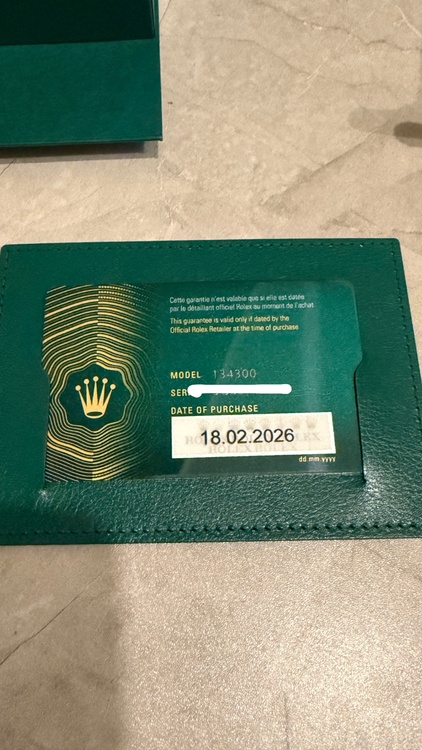 オイスターパーペチュアル（高級時計）の商品画像 - 査定依頼日：2026年2月18日 - 最高査定価格：1,450,000円