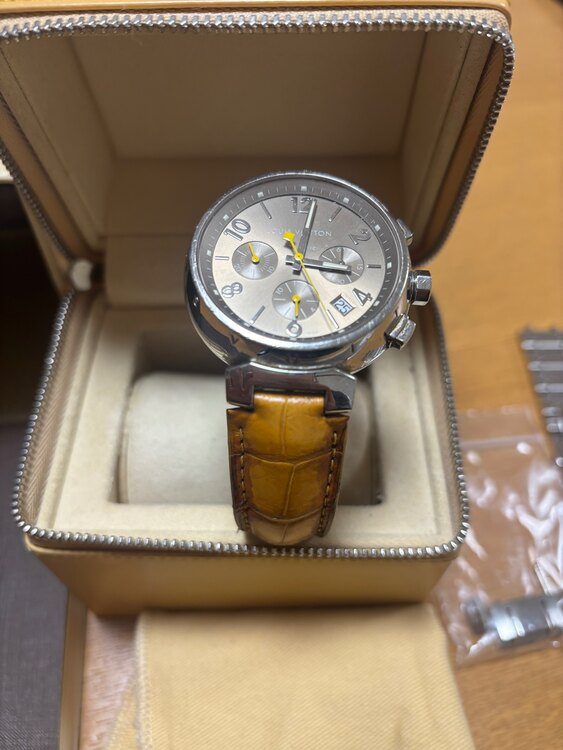 その他 その他 ルイヴィトンタンブールQ1122（高級時計）の商品画像 - 査定依頼日：2025年2月26日 - 最高査定価格：130,000円