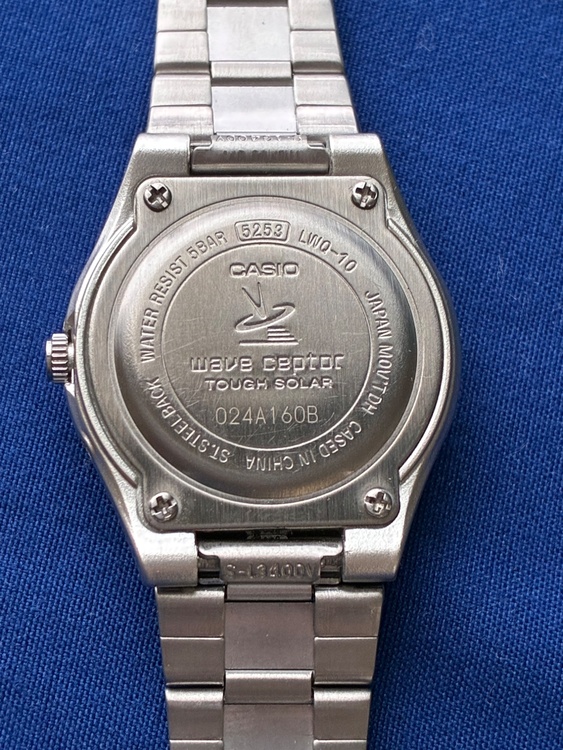 CASIO ウェーブセプター（高級時計）の商品画像 - 査定依頼日：2026年8月9日 - 最高査定価格：1,500円