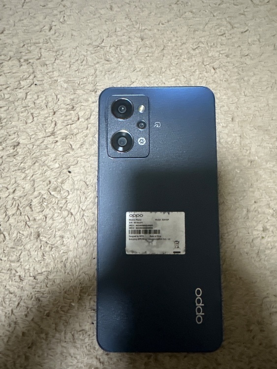 OPPO Reno7A（スマホ）の商品画像 - 査定依頼日：2026年6月24日 - 最高査定価格：3,500円