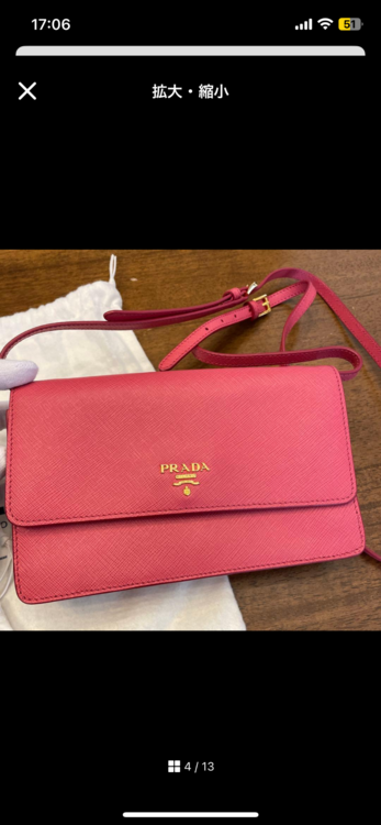 サフィアーノレザーショルダー（ブランドバッグ）の商品画像 - 査定依頼日：2025年12月14日 - 最高査定価格：50,000円