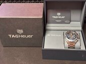タグ・ホイヤー F1 クロノグラフ 43mm クォーツ ブルー（高級時計）の商品画像 - 最高査定価格：155,000円