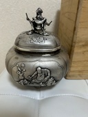 津雪の銀900 1414gの香炉（美術品・骨董品）の商品画像 - 査定依頼日：2026年7月27日 - 最高査定価格：270,000円