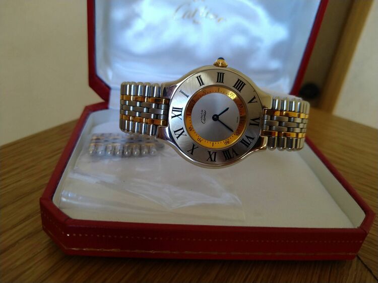 カルティエ マスト（高級時計）の商品画像 - 査定依頼日：2025年10月6日 - 最高査定価格：130,000円