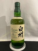 白州12年（お酒）の商品画像 - 査定依頼日：2026年9月9日 - 最高査定価格：19,800円