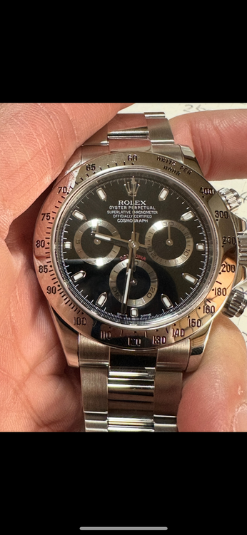 コスモグラフデイトナ（高級時計）の商品画像 - 査定依頼日：2025年9月14日 - 最高査定価格：3,160,000円