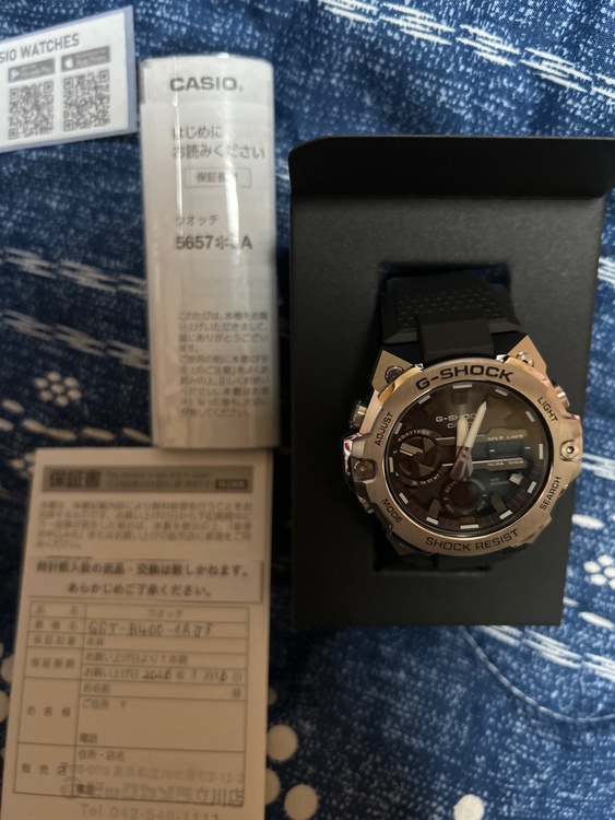 G-SHOCK その他 GST-B400-12億aje（高級時計）の商品画像 - 査定依頼日：2026年1月17日 - 最高査定価格：11,000円