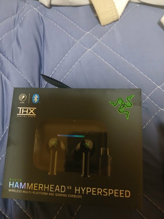 Razer Hammerhead V3 Hyperspeed（オーディオ・スピーカー）の商品画像 - 査定依頼日：2026年9月25日 - 最高査定価格：7,100円