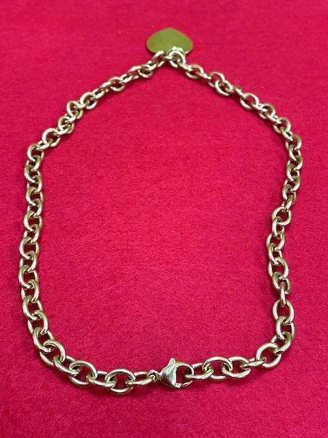 廃盤 ティファニー リターン トゥ ティファニー ハート ネックレス（金・貴金属）の商品画像 - 査定依頼日：2025年3月17日 - 最高査定価格：670,000円