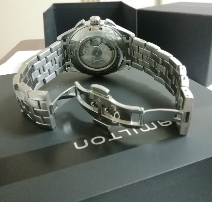 HAMILTON　ジャズマスター　マエストロ　自動巻きクロノグラフ（高級時計）の商品画像 - 査定依頼日：2025年2月23日 - 最高査定価格：42,000円