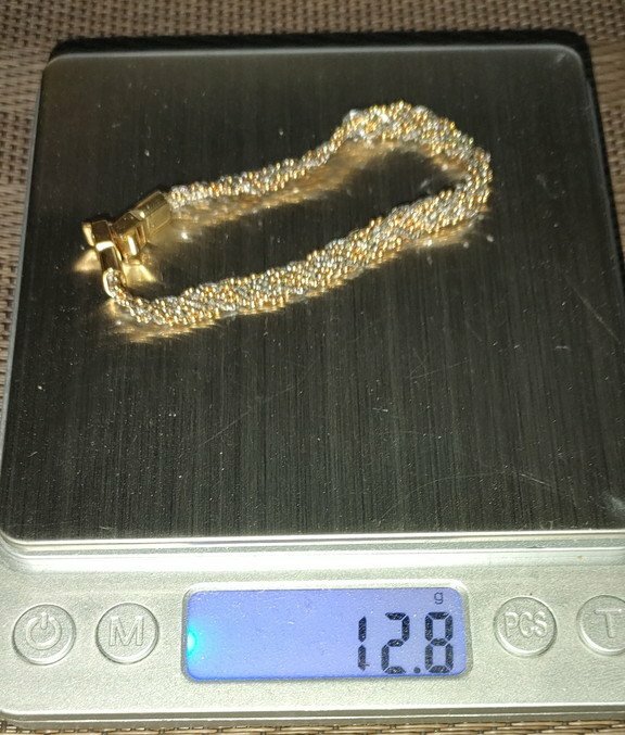 ネックレス　ブレスレット（18金＋プラチナ900半々）（金・貴金属）の商品画像 - 査定依頼日：2026年1月28日 - 最高査定価格：668,000円