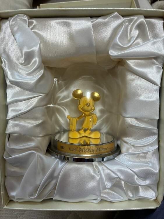 K24純金製ミッキーマウス（金・貴金属）の商品画像 - 査定依頼日：2026年9月7日 - 最高査定価格：197,492,000円