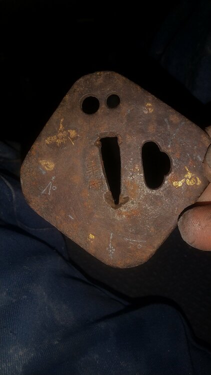 刀の鍔（美術品・骨董品）の商品画像 - 査定依頼日：2026年3月22日 - 最高査定価格：3,000円