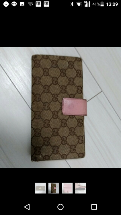GUCCI長財布（ブランドバッグ）の商品画像 - 査定依頼日：2019年8月20日 - 最高査定価格：3,000円