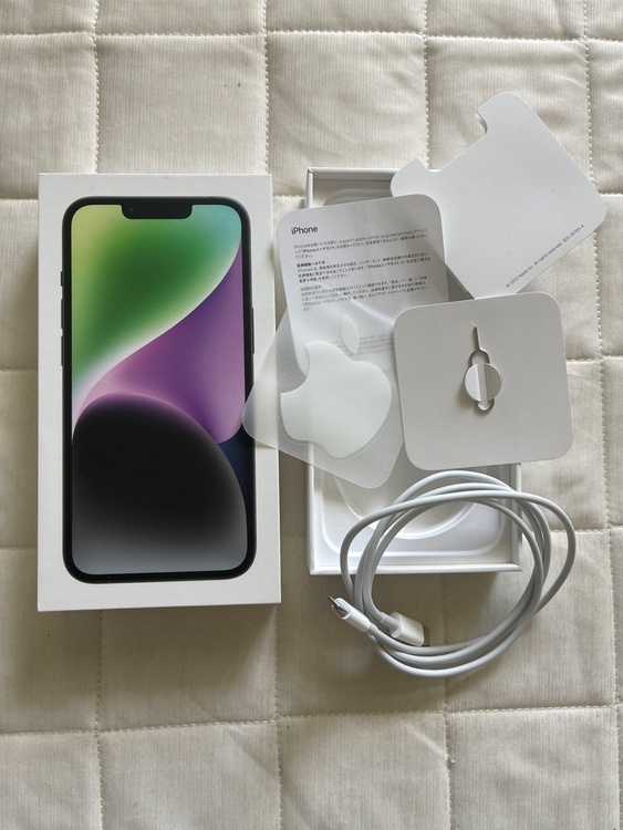 空箱　iphone14 64M（スマホ）の商品画像 - 査定依頼日：2026年4月19日 - 最高査定価格：50,000円