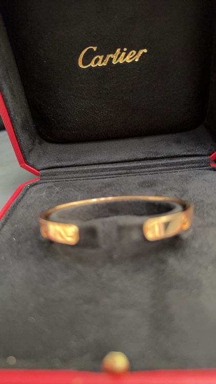 カルティエ オープンラブブレス（金・貴金属）の商品画像 - 査定依頼日：2025年9月4日 - 最高査定価格：420,000円