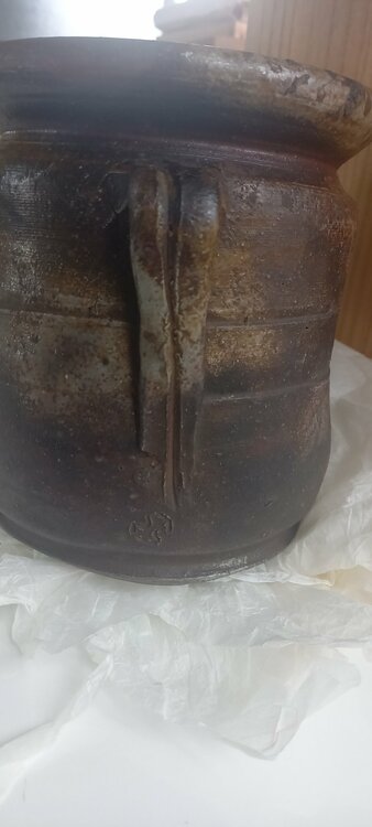 備前焼　水指　陶陽作　木箱あり　（美術品・骨董品）の商品画像 - 査定依頼日：2026年2月9日 - 最高査定価格：2,000円