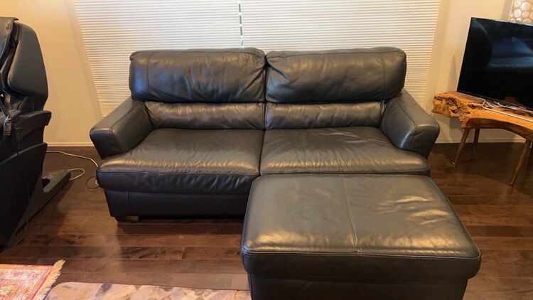 本革ソファ（家具・寝具）の商品画像 - 査定依頼日：2025年5月4日 - 最高査定価格：5,000円