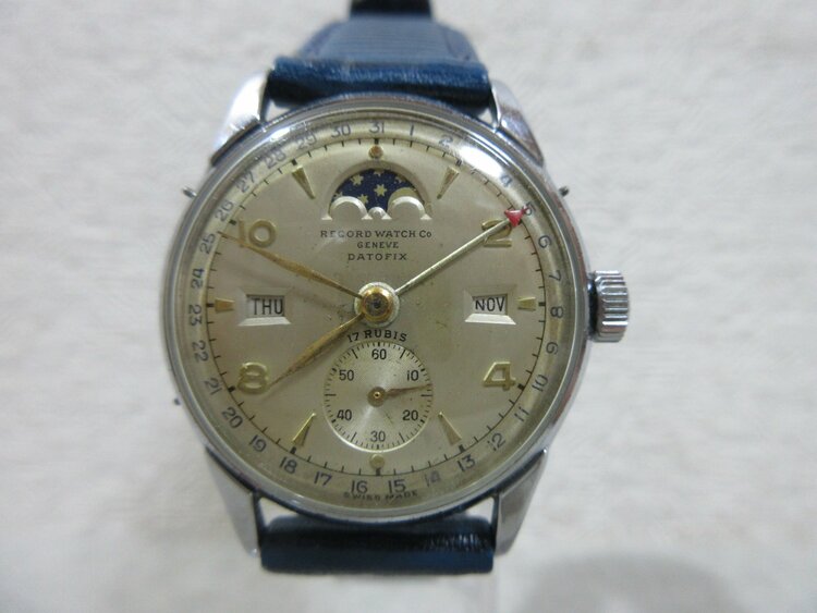 RECORD WATCH Co/GENEVE/DATOFIX（高級時計）の商品画像 - 査定依頼日：2026年7月29日 - 最高査定価格：40,000円